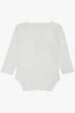 Breeze Kız Bebek Çıtçıtlı Zıbın Body Havalı Tavşancık Baskılı 9 Ay-3 Yaş, Ekru
