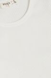 Breeze Kız Çocuk Crop Tişört Göbek Dekolte Detaylı 8-14 Yaş, Ekru