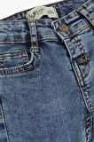 Escabel Erkek Çocuk Jean Pantalon Cepli 1-4 Yaş, Mavi