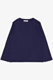 Breeze Erkek Çocuk Uzun Kollu Tişört Basic 4-8 Yaş, Mor