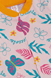 Breeze Kız Bebek Tulum Renkli Çiçek & Kelebek Desenli 0-6 Ay, Pembe