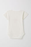 Breeze Kız Bebek Çıtçıtlı Zıbın Body Sevimli Tavşancık Baskılı 9 Ay-3 Yaş, Ekru