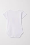 Breeze Erkek Bebek Çıtçıtlı Zıbın Body Sevimli Şöför Zürafa Baskılı 9 Ay-3 Yaş, Beyaz