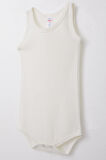 Breeze Erkek Bebek Çıtçıtlı Atlet Zıbın Body Jakarlı 9 Ay-3 Yaş, Ekru