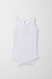 Breeze Erkek Bebek Çıtçıtlı Atlet Zıbın Body Jakarlı Kalp Desenli 9 Ay-3 Yaş, Beyaz