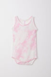 Breeze Kız Bebek Atlet Zıbın Body Batik Desen 9 Ay-3 Yaş, Pembe