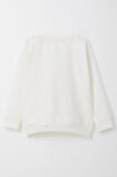 Breeze Kız Çocuk Sweatshirt Ayıcık & Yazı Baskılı 1.5-5 Yaş, Ekru