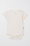 Breeze Kız Bebek Çıtçıtlı Zıbın Body Basic 9 Ay-3 Yaş, Pudra