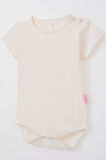 Breeze Kız Bebek Çıtçıtlı Zıbın Body Basic 9 Ay-3 Yaş, Pudra