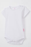 Breeze Kız Bebek Çıtçıtlı Zıbın Body Basic 9 Ay-3 Yaş, Beyaz