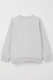 Breeze Kız Çocuk Sweatshirt Sevimli Ayıcıklar Baskılı 1.5-5 Yaş, Açık Gri Melanj
