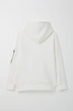 Breeze Erkek Çocuk Sweatshirt Armalı Kolu Cepli Fermuarlı  9-14 Yaş, Beyaz