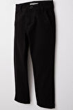 Breeze Erkek Çocuk Pantolon Gabardin Basic 3-7 Yaş, Siyah
