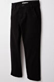 Breeze Erkek Çocuk Pantolon Gabardin Basic 3-7 Yaş, Siyah