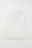 Breeze Erkek Çocuk Sweatshirt Kapüşonlu Yazı Nakışlı Kanguru Cepli 4-8 Yaş, Ekru