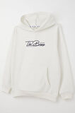Breeze Erkek Çocuk Sweatshirt Yazı Nakışlı Kanguru Cepli 4-8 Yaş, Ekru