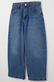Breeze Erkek Çocuk Jean Pantolon Fermuarlı Cepli 5-9 Yaş, Mavi