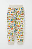 Breeze Erkek Bebek Eşofman Takım Zebra Macerası 9 Ay-3 Yaş, Krem