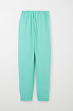 Breeze Kız Çocuk Pijama Takımı Çiçek Desenli 9-12 Yaş, Yeşil
