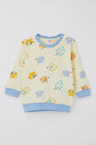 Breeze Erkek Bebek Pijama Takım Sevimli Fil Desenli 4 Ay-1 Yaş, Sarı