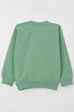 Breeze Erkek Çocuk Sweatshirt Çiftliğin Şimşeği 1.5-5 Yaş, Mint Yeşili
