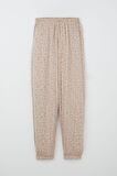 Breeze Kız Çocuk Pijama Takımı Bambu Çiçeği Desenli 9-12 Yaş, Bej