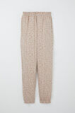 Breeze Kız Çocuk Pijama Takımı Bambu Çiçeği Desenli 9-12 Yaş, Bej