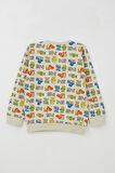 Breeze Erkek Bebek Eşofman Takım Zebra Macerası 9 Ay-3 Yaş, Krem