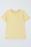 Breeze Erkek Çocuk Tişört Cool Yazı Armalı Cepli 1.5-5 Yaş, Sarı