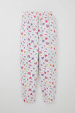 Breeze Kız Çocuk Pijama Takımı Baharın Renkleri 4-8 Yaş, Beyaz