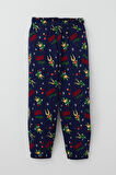 Breeze Erkek Bebek Pijama Takımı Eğlenceli Noel Baba Desenli 9 Ay-3 Yaş, Lacivert