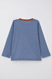 Breeze Erkek Çocuk Pijama Takımı Kare Desenli 1-3 Yaş, Mavi