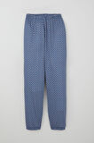 Breeze Erkek Çocuk Pijama Takımı Kare Desenli 9-12 Yaş, Mavi