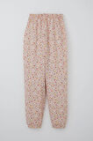 Breeze Kız Çocuk Pijama Takımı Renkli Minik Çiçek Desenli 4-8 Yaş, Pudra
