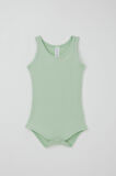Breeze Kız Bebek Çıtçıtlı Atlet Zıbın Body Jakarlı 9 Ay-3 Yaş, Su Yeşili