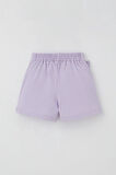 Breeze Kız Çocuk Şort Etek Fiyonk Aksesuarlı Fırfırlı 3-8 Yaş, Açık Lila