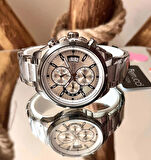 Ferrucci Fonksiyonlu&Takvimli Çelik Silver Erkek Kol Saati