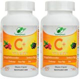 Yurdavit Vitamin C 2x200 Tablet Cordiceps Black Elderberry Citrus Bioflavonoids Zinc Sambucus Nigra