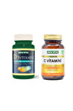 Aksu Vital Vitamin D3 60 Softjel + Vitamin C 60 Tablet 1250 Mg