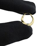 Altın Küçük Meltem Küpe (Çapı: 1.7cm)