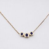 Safir Tria Kolye 