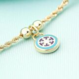 14 Ayar Altın Mineli Bileklik