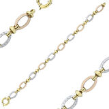 Çok Renkli Altın Hallow  Bileklik