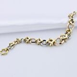 3 Renk Altın Hallow Bileklik