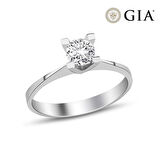0.35 Karat E vs2 GIA Sertifikalı Tektaş Yüzük