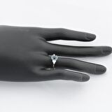 London Topaz Taşlı Pırlanta Tasarım Yüzük