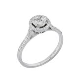 Markiz Pırlanta Taşlı Tasarım Yüzük - 0.51 Karat