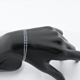 2.28ct Oval Safir Bileklik