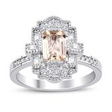 Pırlanta Tasarım Morganite Yüzük