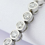 2.74ct (E-F vs) Pırlanta Su Yolu Bileklik